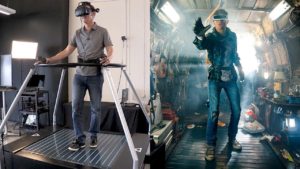 VR omnidirectional treadmill 